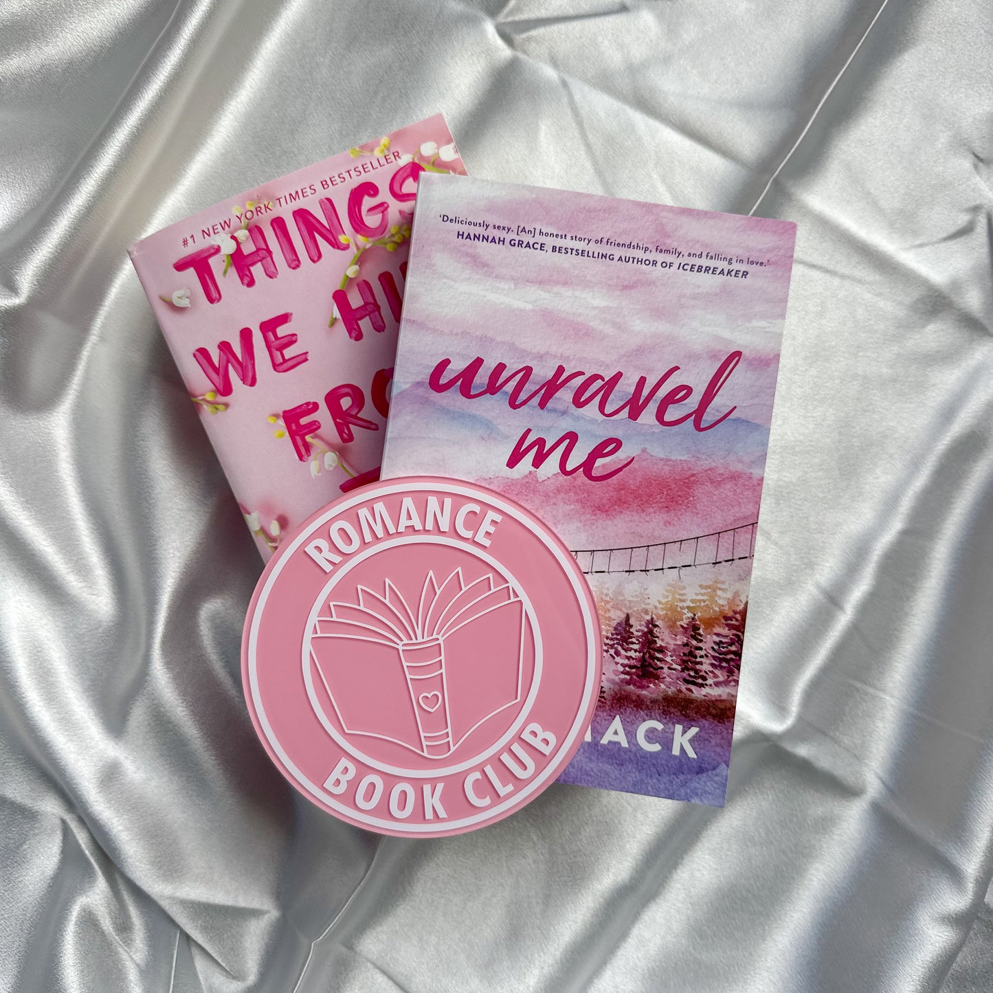 Romance Book Club Sign