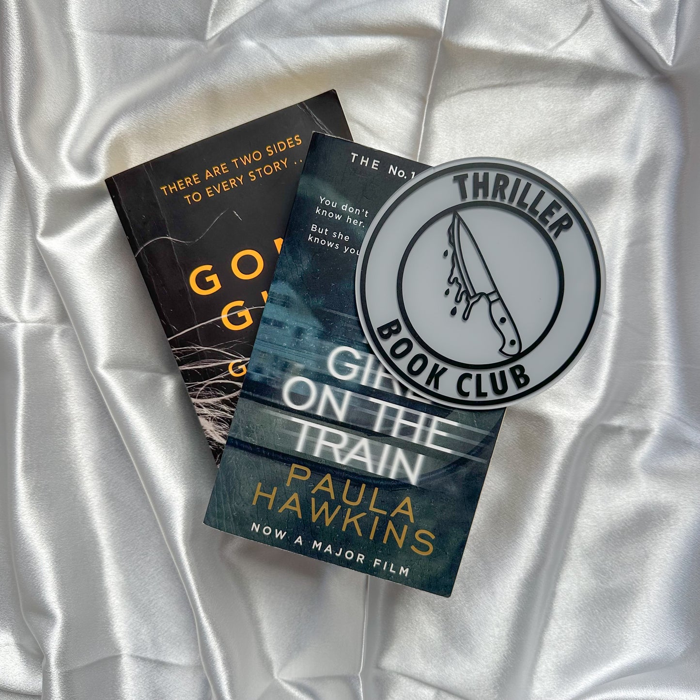 Thriller Book Club Sign
