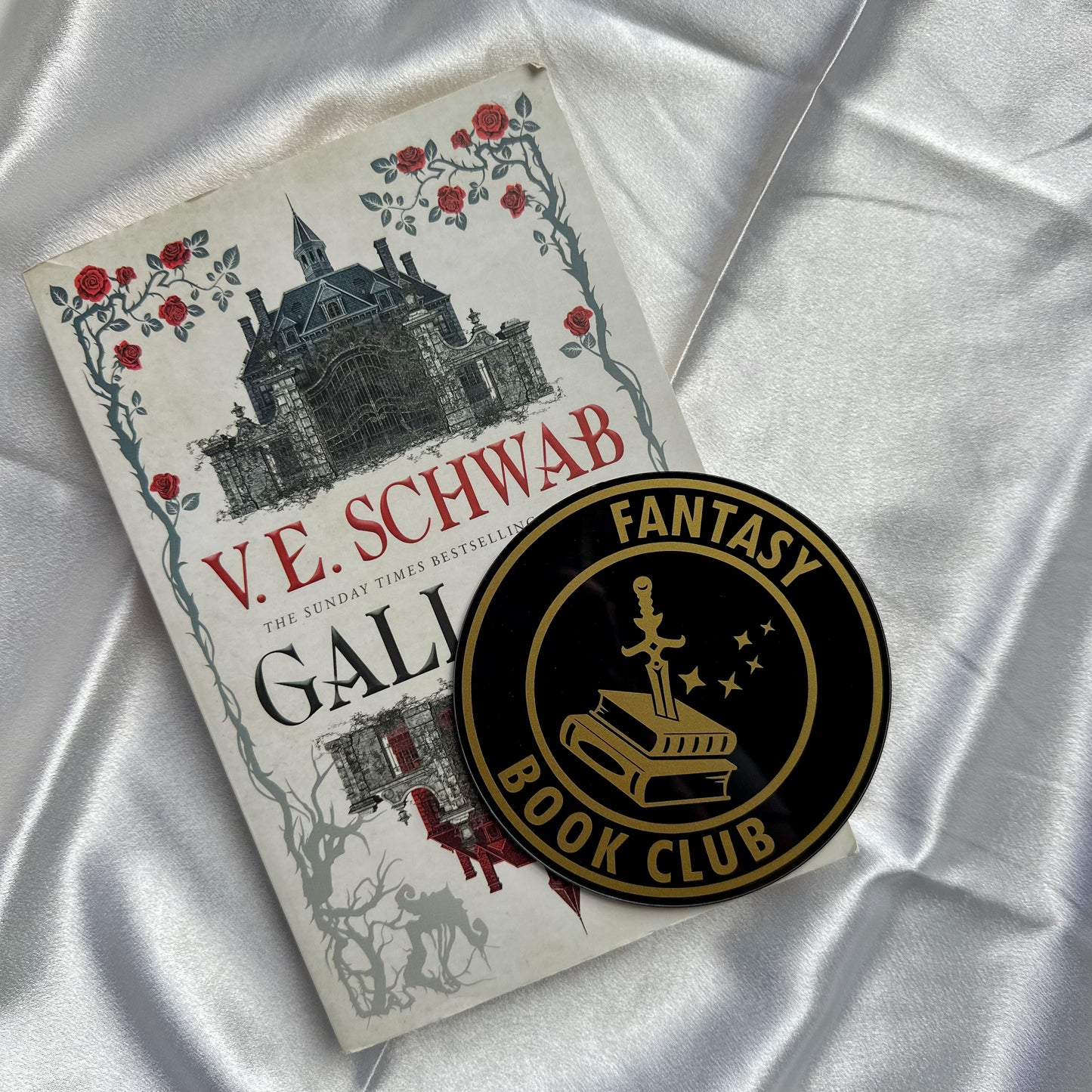 Fantasy Book Club Sign