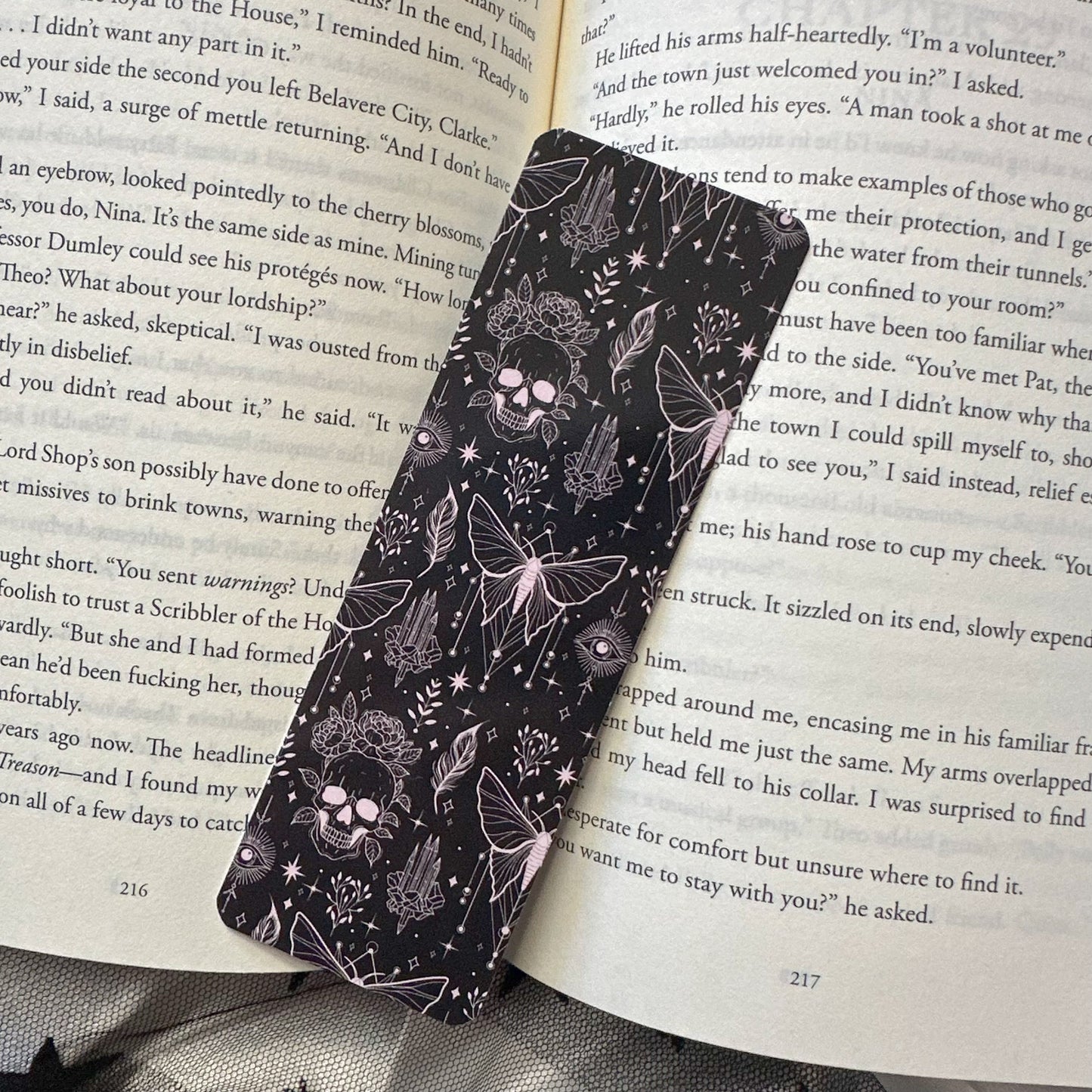 Mystical Moth Bookmark