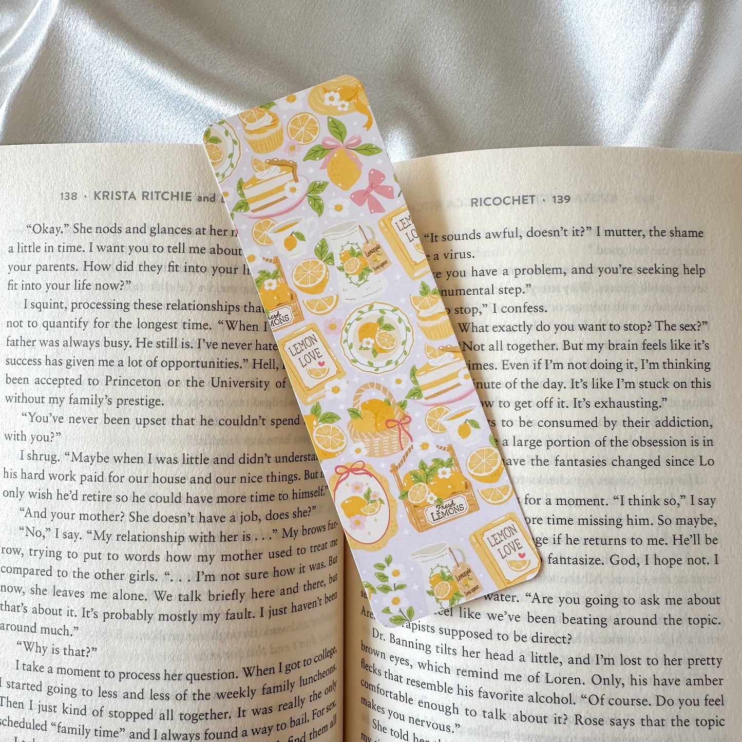 Lemon Lover Bookmark