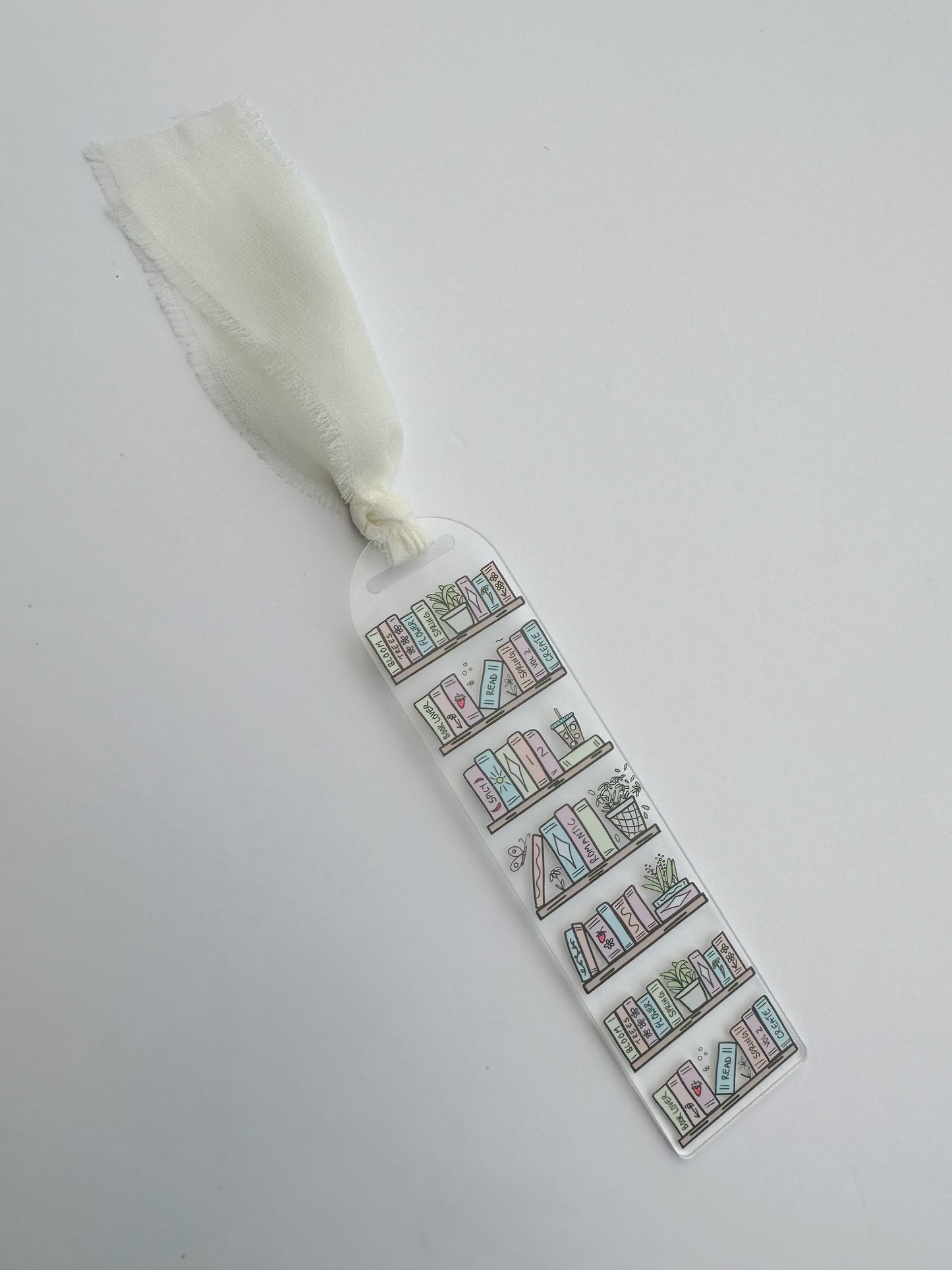 Bookshelf Acrylic Bookmark