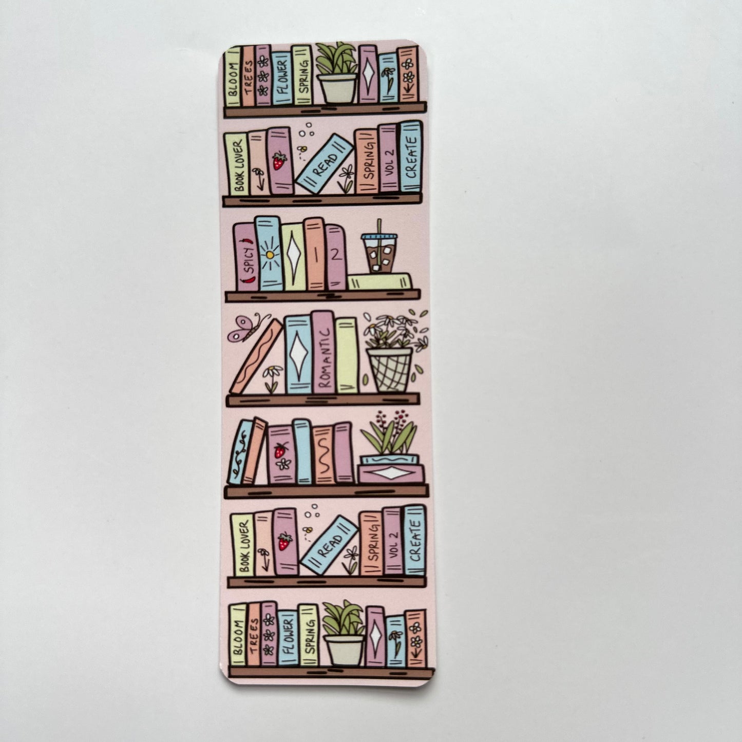 Spring Shelf Bookmark