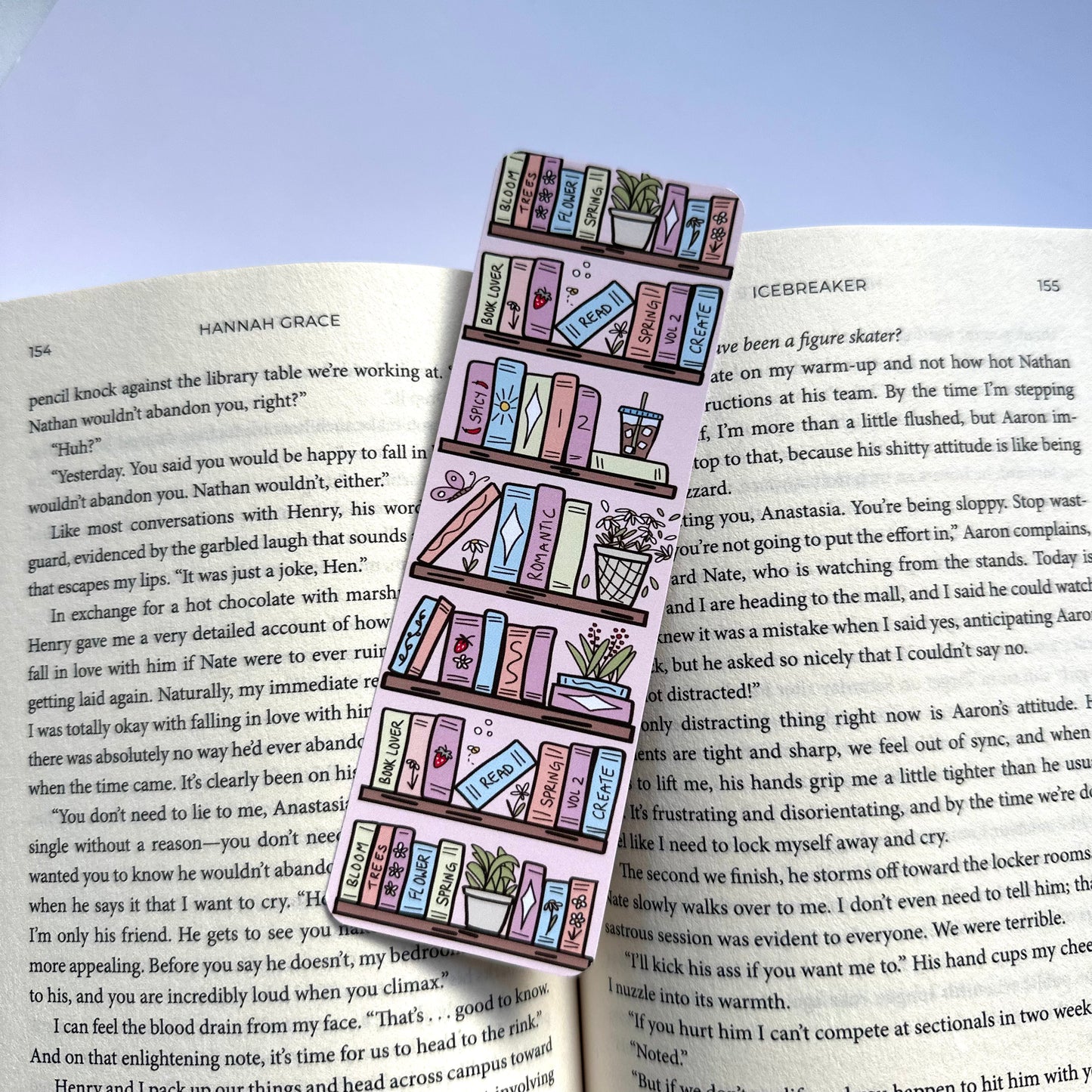 Spring Shelf Bookmark
