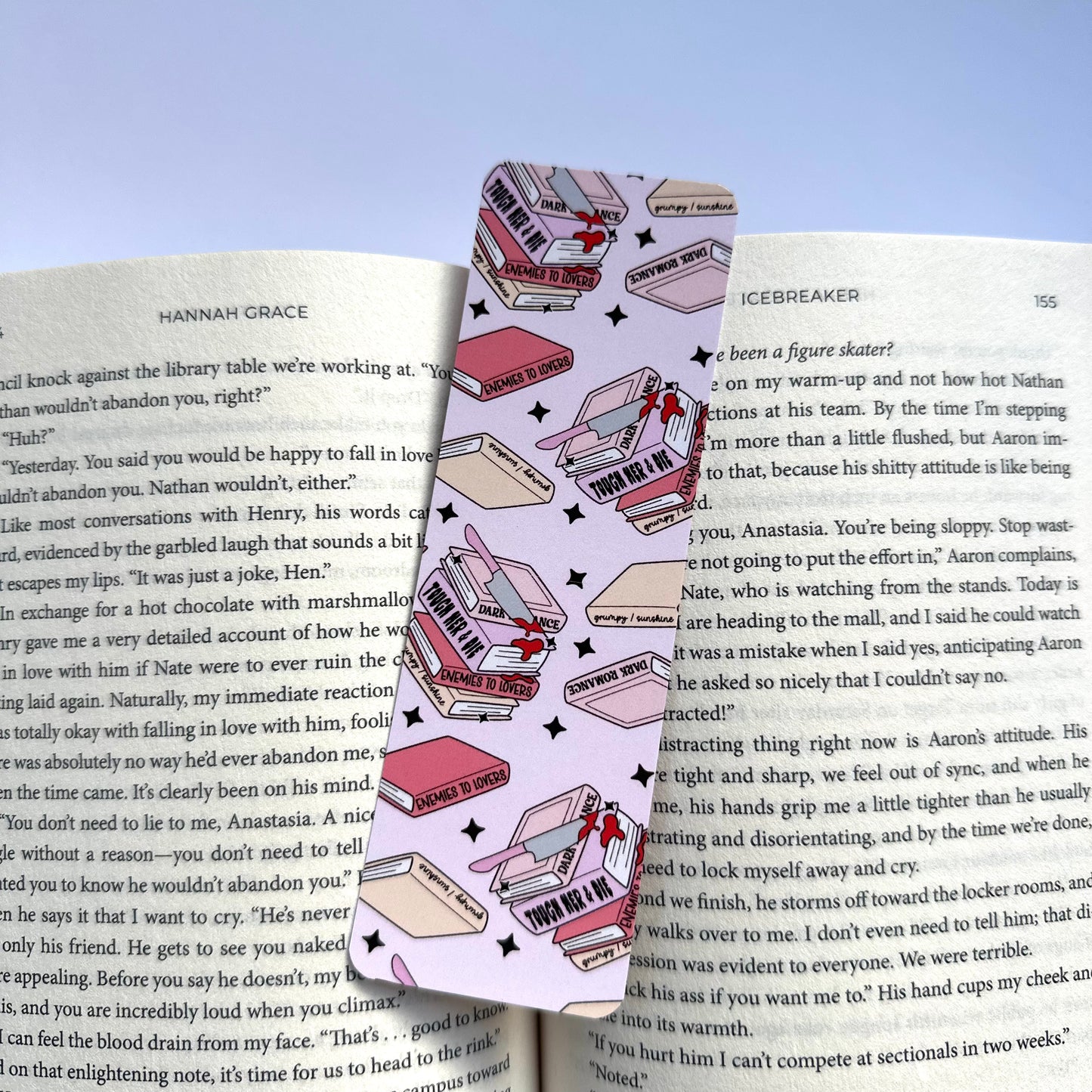 Romance Tropes Bookmark