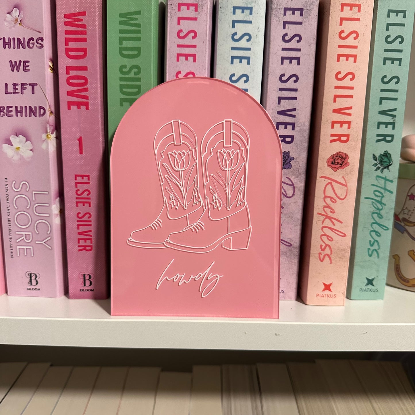 Cowgirl Boots Acrylic Sign