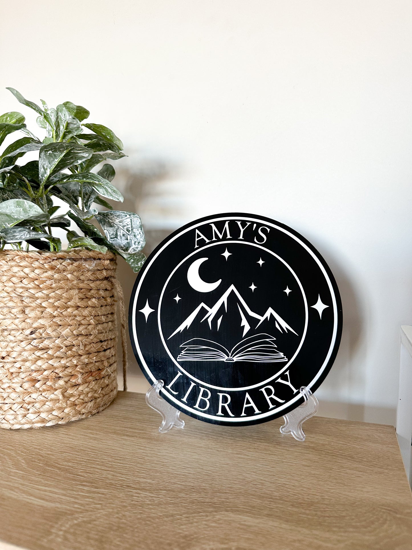 Mountain Library Sign