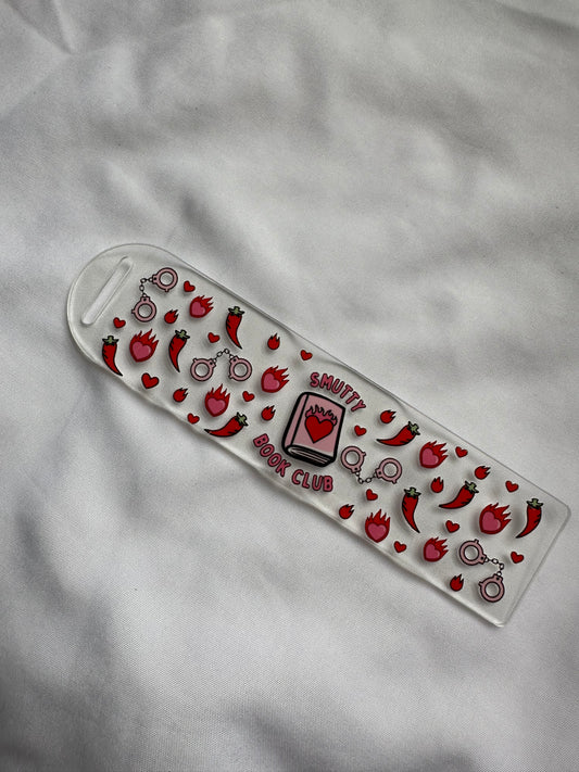 Smutty Book Club Acrylic Bookmark