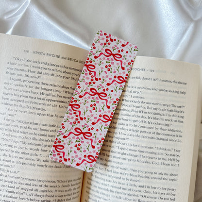 Red Bow Bookmark
