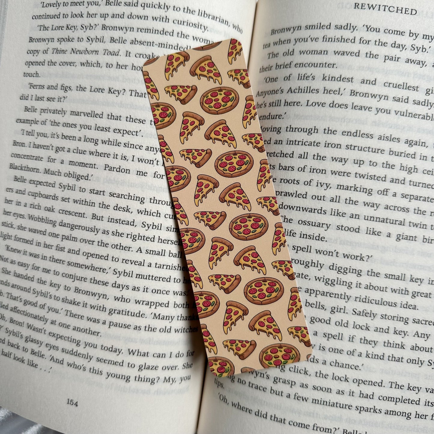 Pizza Party Bookmark