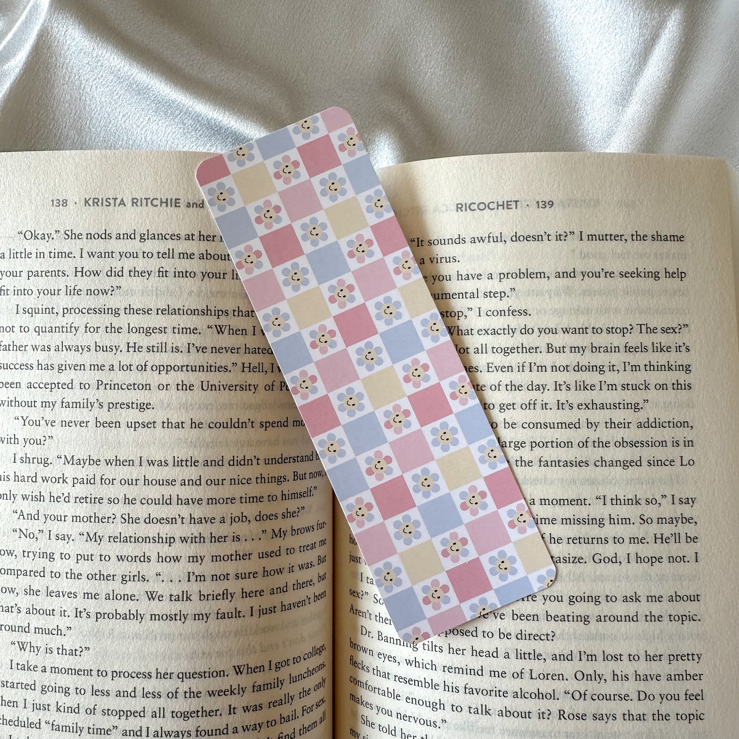 Happy Flower Bookmark