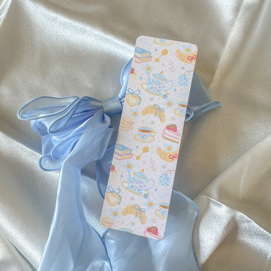 Tea Party Bookmark