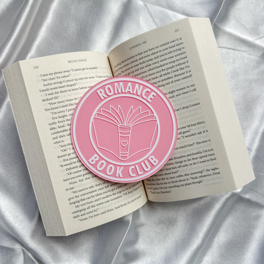 Romance Book Club Sign