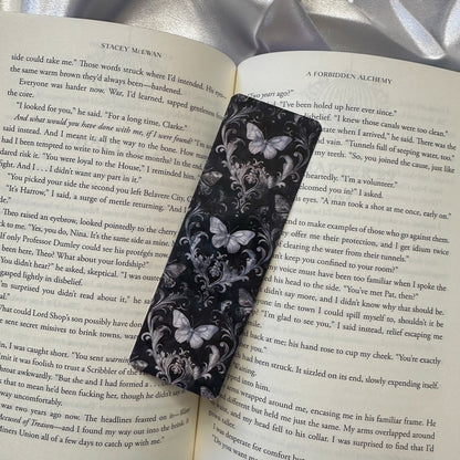 Goth Moth Bookmark