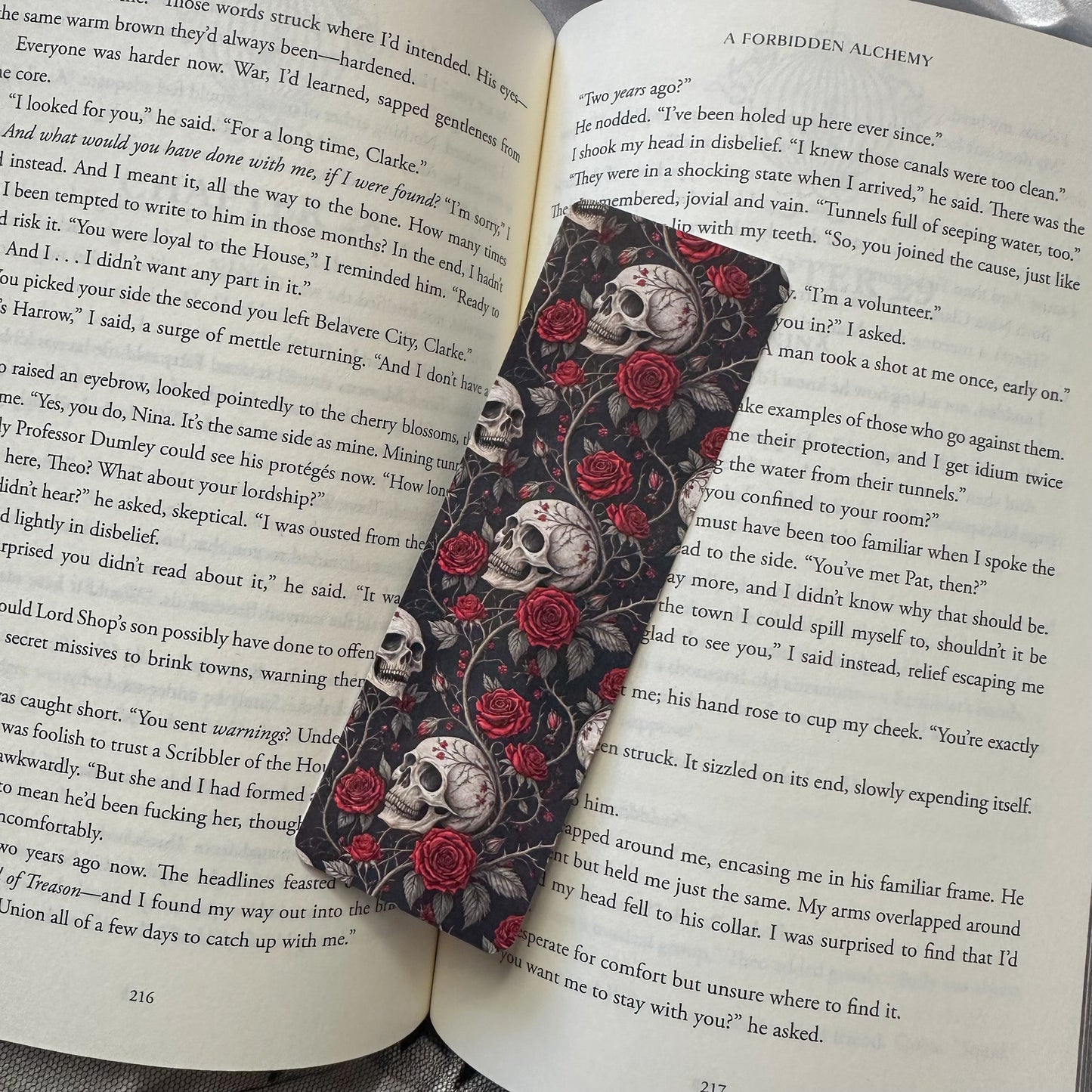 Death by Roses Bookmark