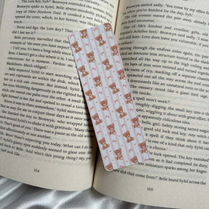 Bear Snuggles Bookmark