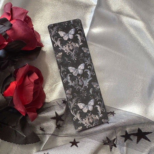 Goth Moth Bookmark