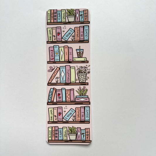 Spring Shelf Bookmark