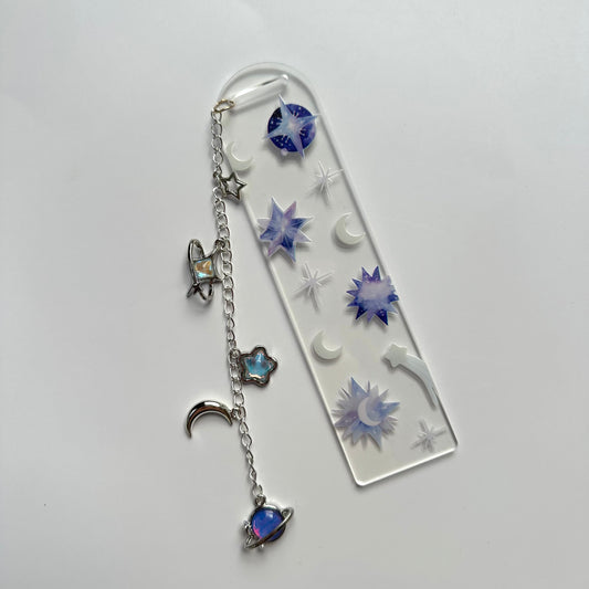 Celestial Acrylic Charm Bookmark
