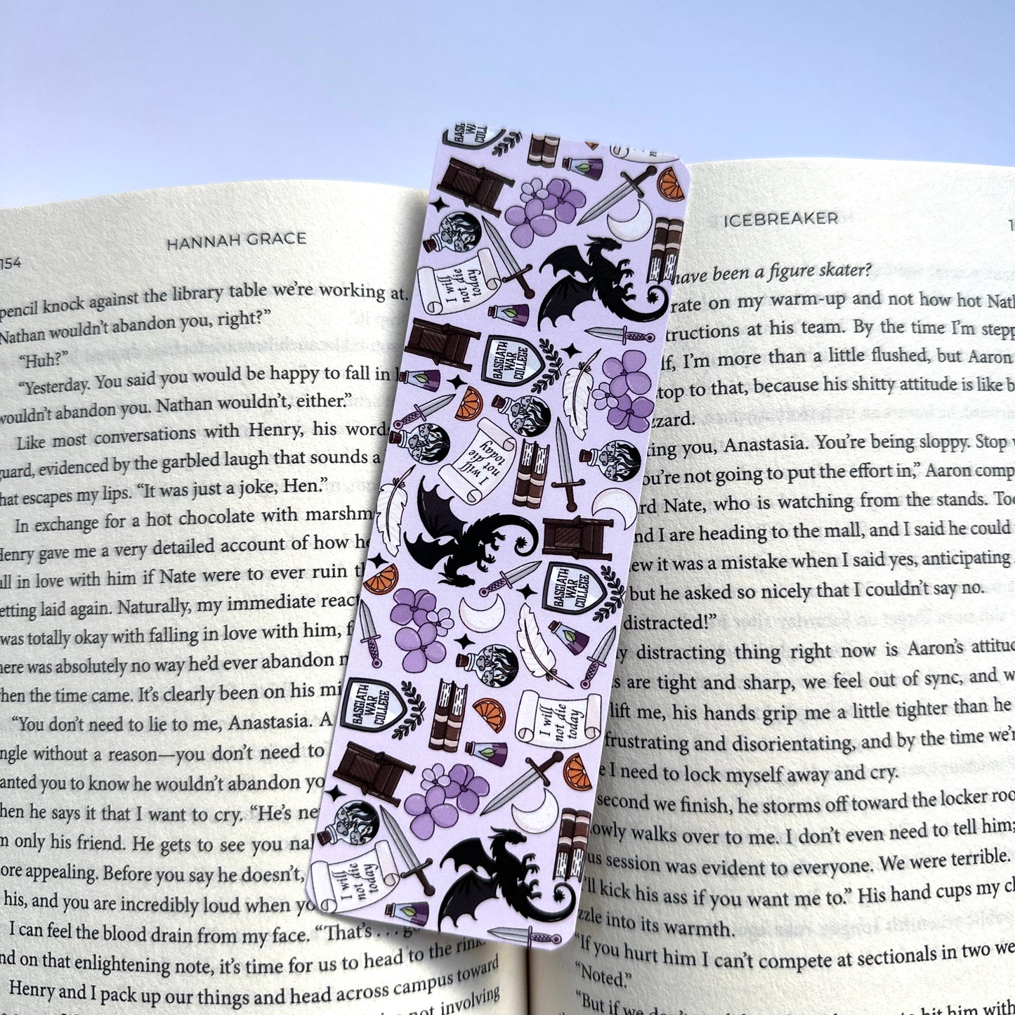 Fourth Wing Bookmark