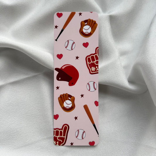 Baseball Romance Bookmark