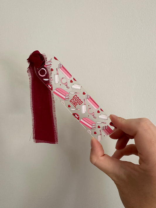 Good Girl Acrylic Bookmark